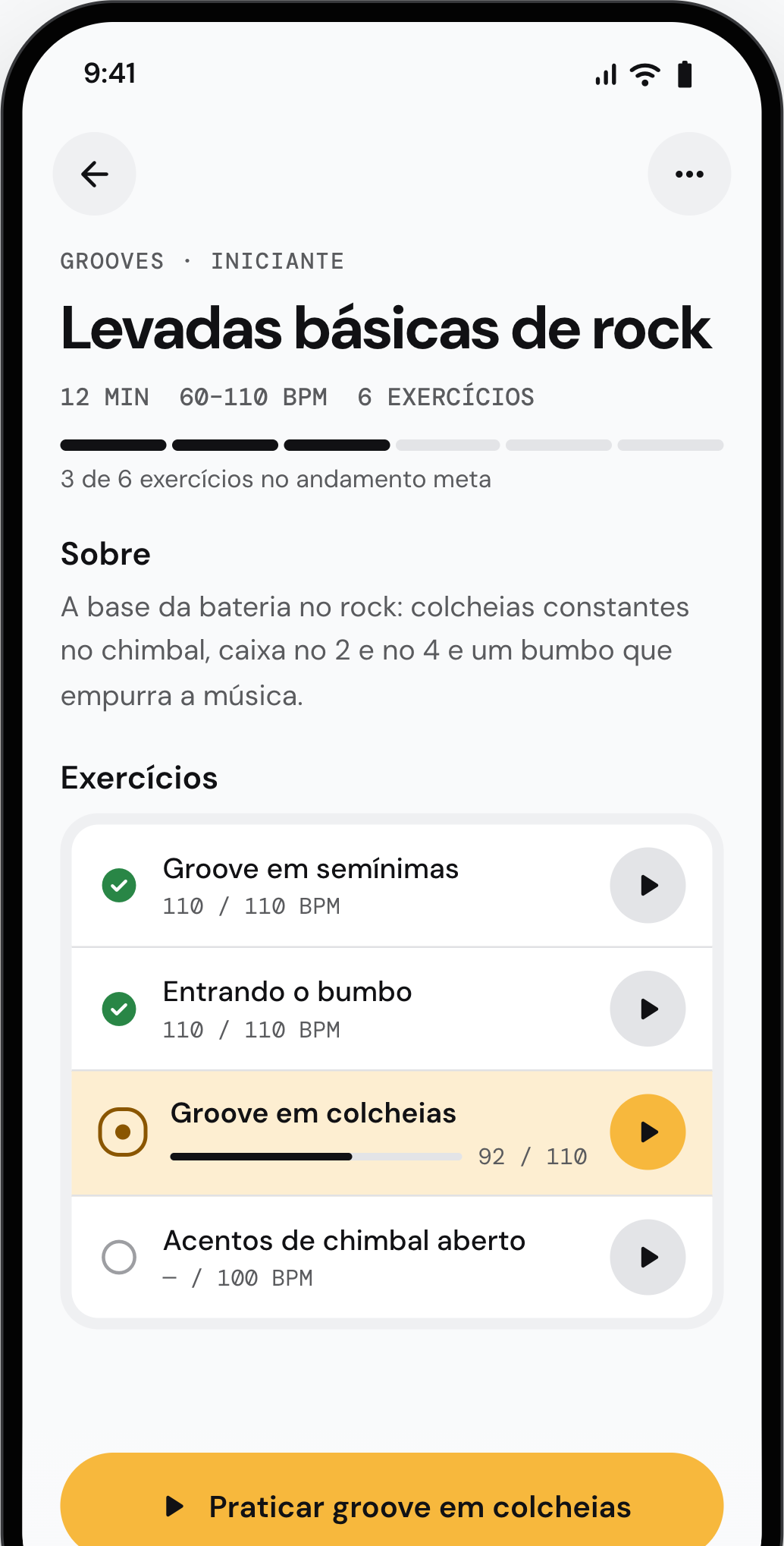 Lições que evoluem a cada BPM.